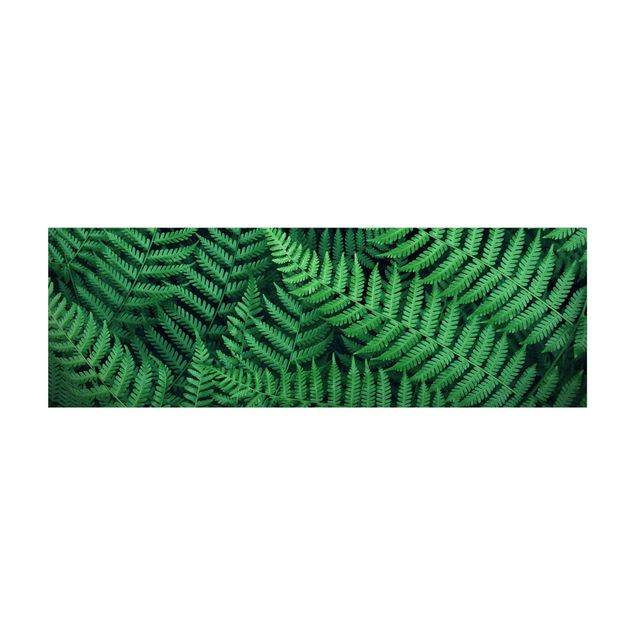 Wanddeko grün Farn
