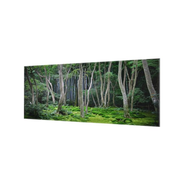 Wanddeko Wald Japanischer Wald