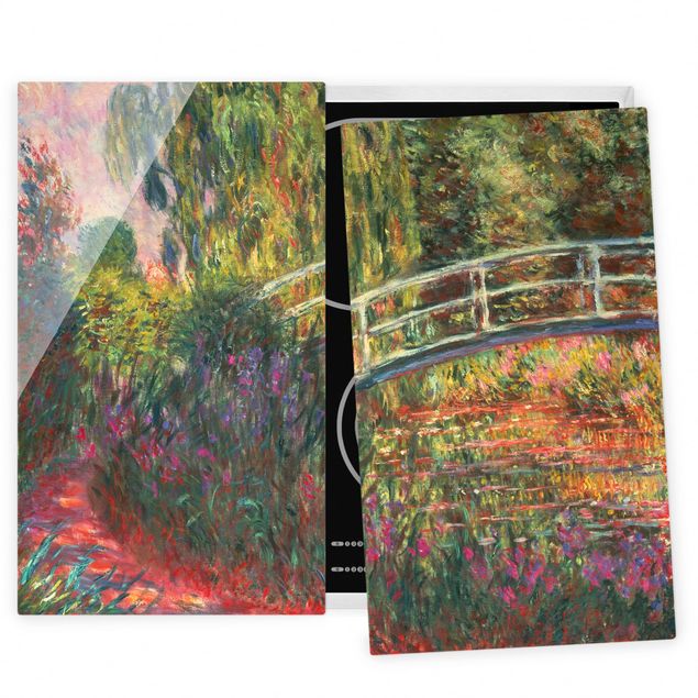 Küchen Deko Claude Monet - Japanische Brücke im Garten von Giverny