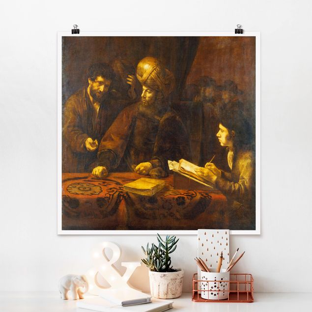 Barock Bilder Rembrandt van Rijn - Gleichnis von Arbeitern