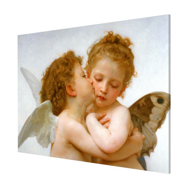 Wanddeko Esszimmer William Adolphe Bouguereau - Der erste Kuss