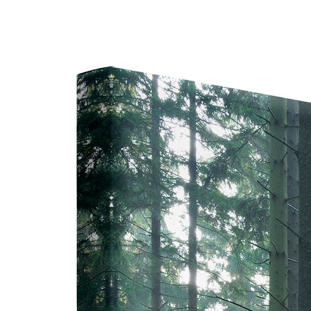 Wanddeko Büro Enlightened Forest