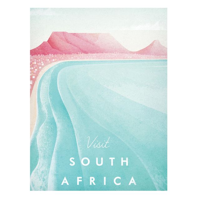 Wanddeko Flur Reiseposter - Südafrika