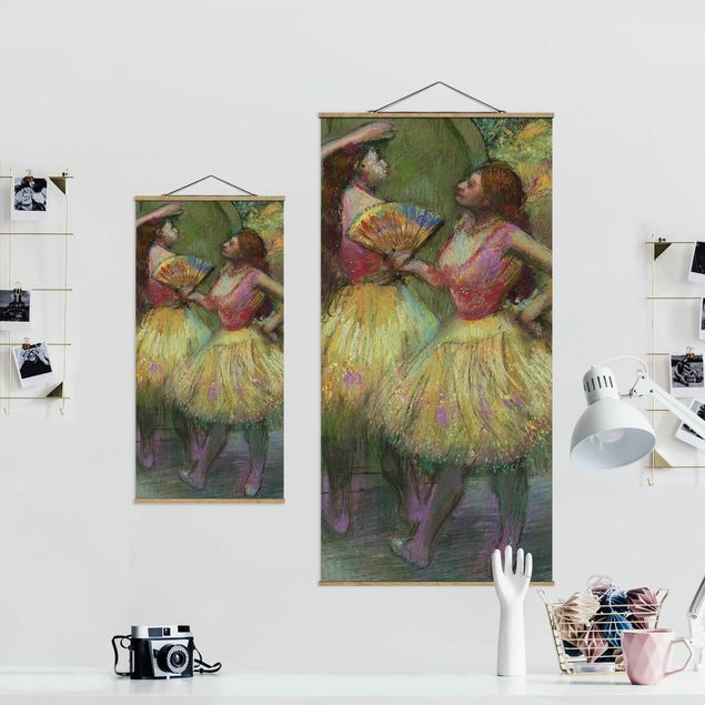 Wanddeko Esszimmer Edgar Degas - Zwei Tänzerinnen