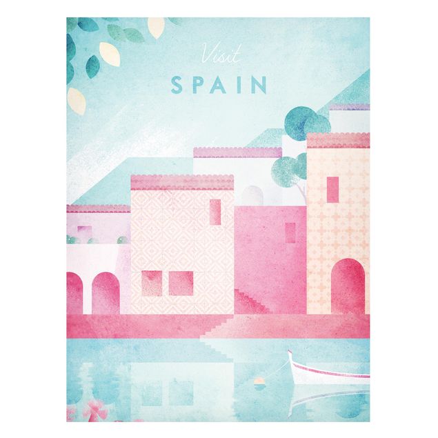 Wanddeko Esszimmer Reiseposter - Spanien