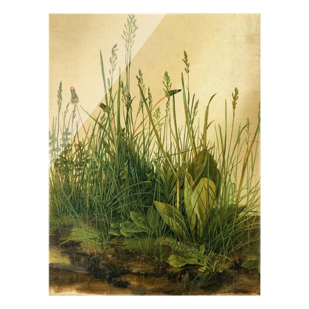 Wanddeko grün Albrecht Dürer - Das große Rasenstück