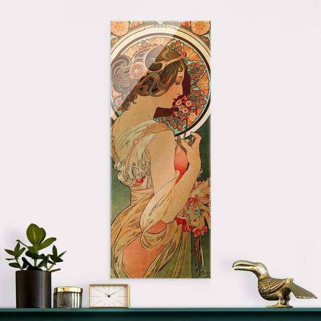 Bilder Art Deco Alfons Mucha - Schlüsselblume