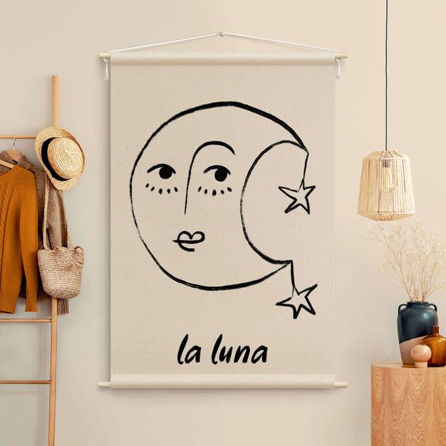 Wanddeko Büro Alina Buffiere - La Luna