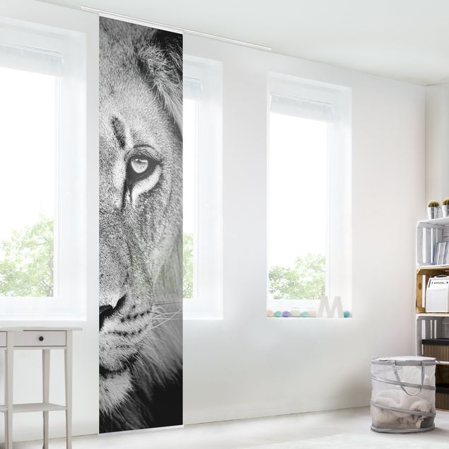 Wanddeko Wohnzimmer Alter Löwe