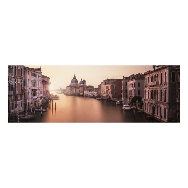 Wanddeko beige Abendstimmung in Venedig
