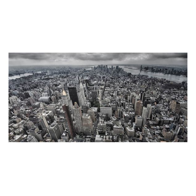 Wanddeko Architektur Blick über Manhattan