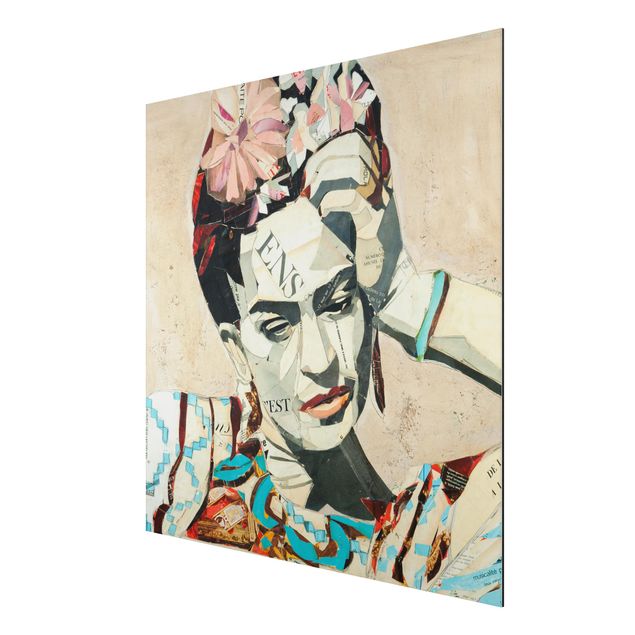 Wanddeko Flur Frida Kahlo - Collage No.1