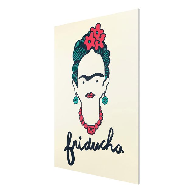Wanddeko Flur Frida Kahlo - Friducha