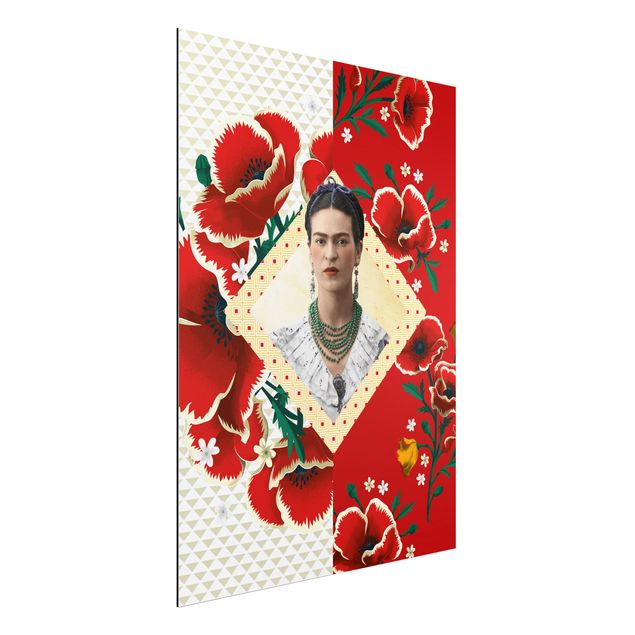 Wandbilder Mohnblumen Frida Kahlo - Mohnblüten