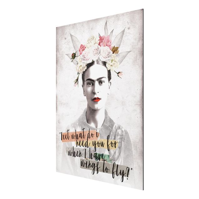 Wanddeko Esszimmer Frida Kahlo - Quote