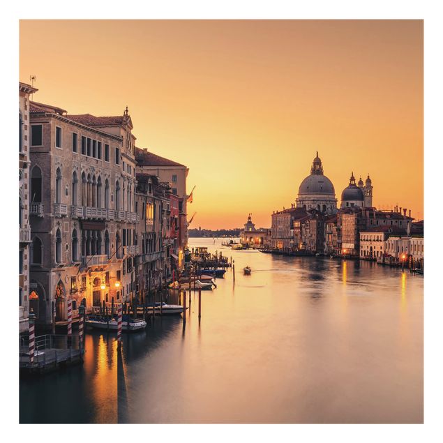 Wanddeko Architektur Goldenes Venedig