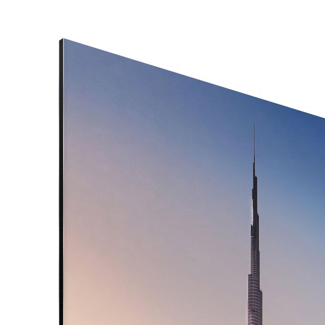 Wanddeko Esszimmer Himmlische Skyline von Dubai