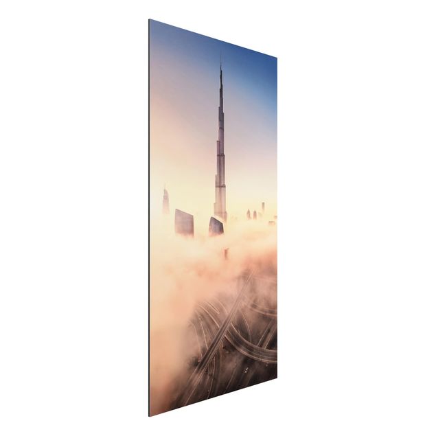 Deko Architektur Himmlische Skyline von Dubai