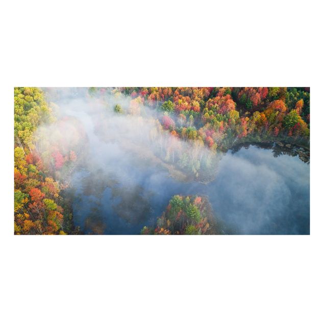 Wanddeko Schlafzimmer Luftbild - Herbst Symphonie
