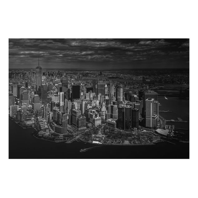 Deko Architektur New York - Manhattan aus der Luft