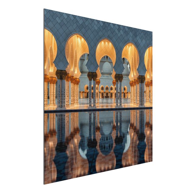 Wohndeko 3D Reflexionen in der Moschee