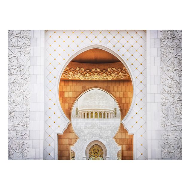 Wanddeko gold Tor der Moschee