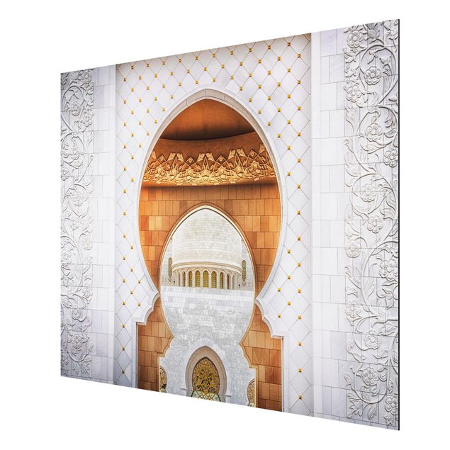 Wanddeko Flur Tor der Moschee