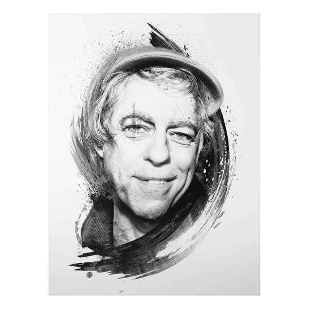 Wanddeko Flur Bob Geldof
