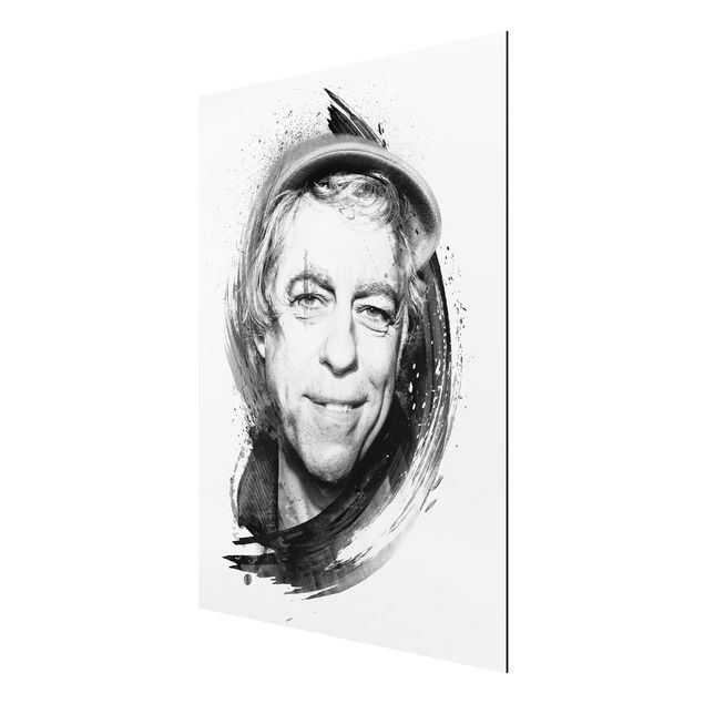 Wanddeko Esszimmer Bob Geldof