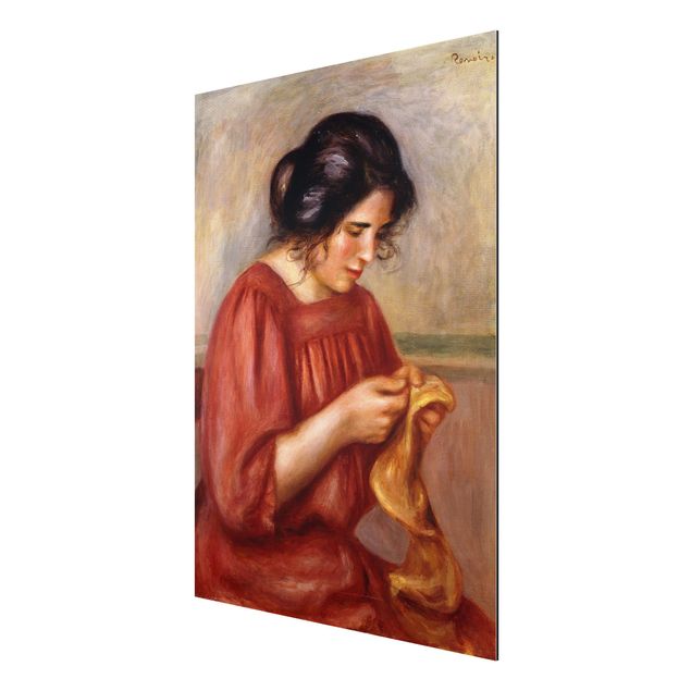 Wanddeko Flur Auguste Renoir - Gabrielle beim Stopfen