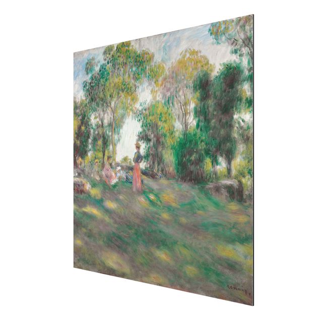 Wanddeko Flur Auguste Renoir - Landschaft mit Figuren