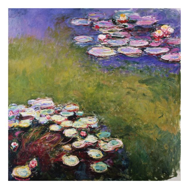 Wanddeko Botanik Claude Monet - Seerosen