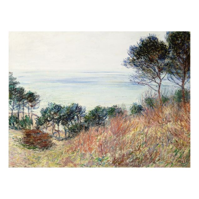 Wanddeko beige Claude Monet - Küste Varengeville
