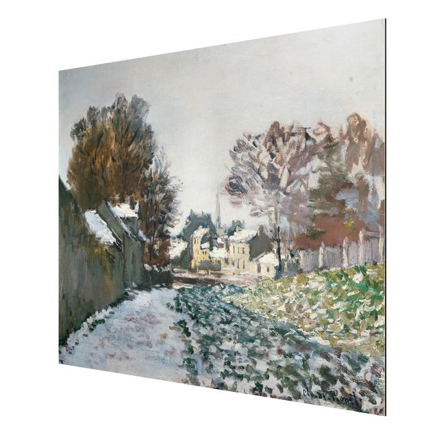 Wanddeko Flur Claude Monet - Schnee bei Argenteuil
