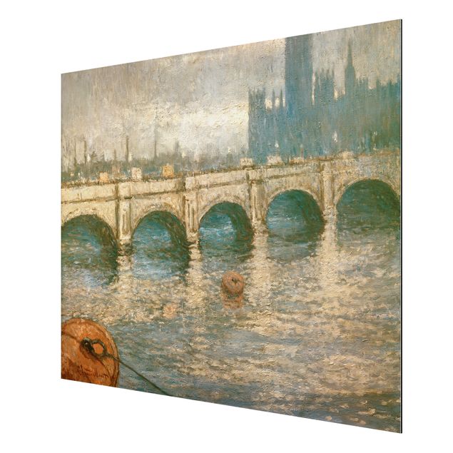 Wanddeko Schlafzimmer Claude Monet - Themsebrücke