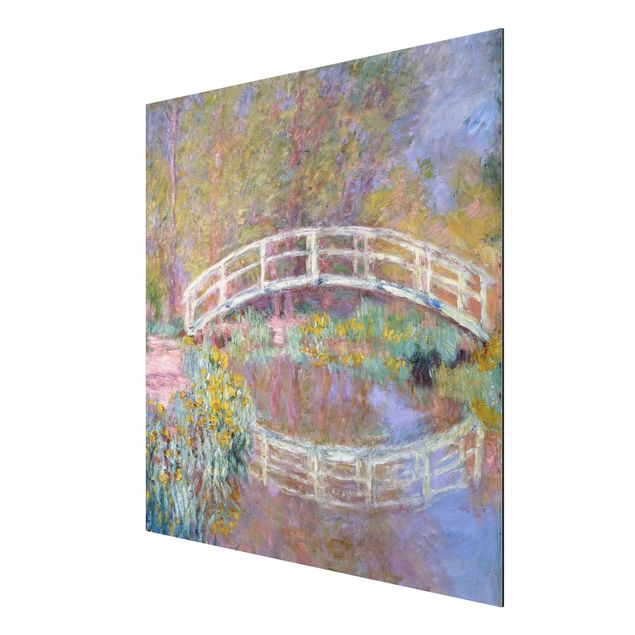 Wanddeko Schlafzimmer Claude Monet - Brücke Monets Garten