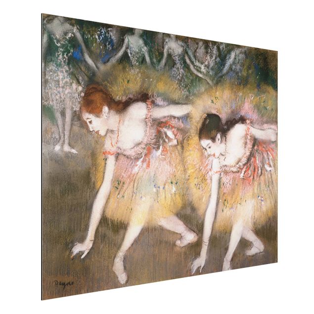 Wandbilder Ballerina Edgar Degas - Verbeugende Ballerinen