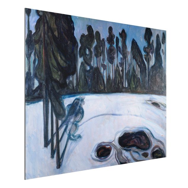 expressionistische Kunstdrucke Edvard Munch - Sternennacht