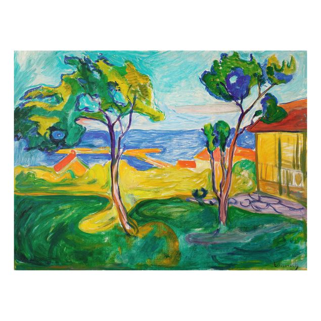expressionistische Kunstdrucke Edvard Munch - Der Garten