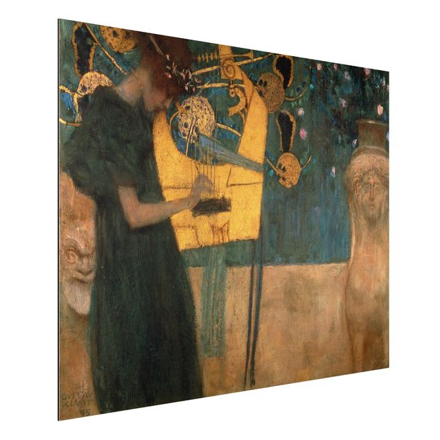 Art Deco Bilder Gustav Klimt - Die Musik