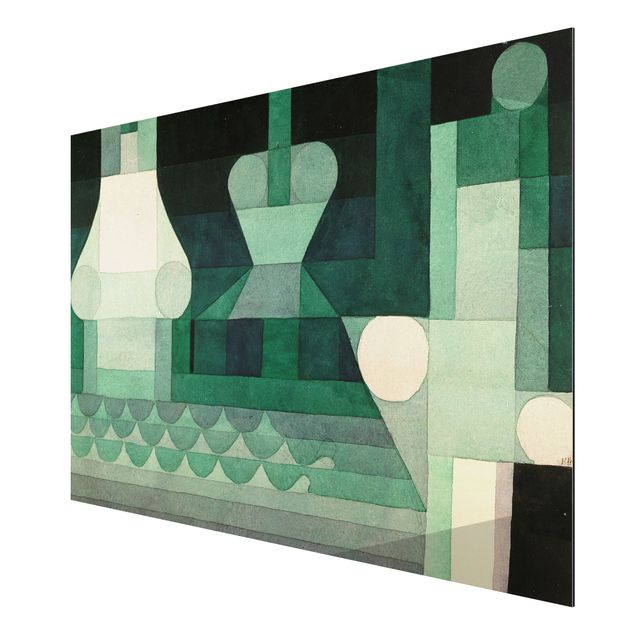 Wanddeko grau Paul Klee - Schleusen