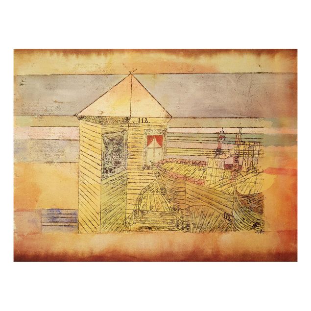 Wanddeko Flur Paul Klee - Wunderbare Landung