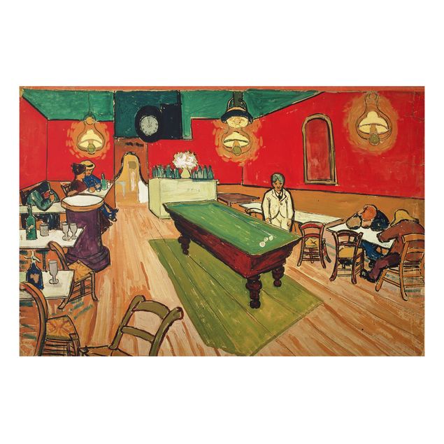 Wanddeko Schlafzimmer Vincent van Gogh - Das Nachtcafé in Arles
