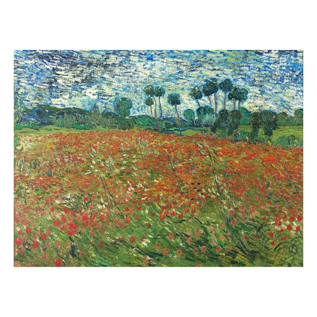 Bilder Impressionismus Vincent van Gogh - Mohnfeld