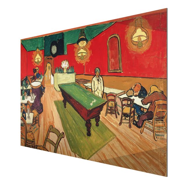 Pointillismus Bilder Vincent van Gogh - Das Nachtcafé in Arles