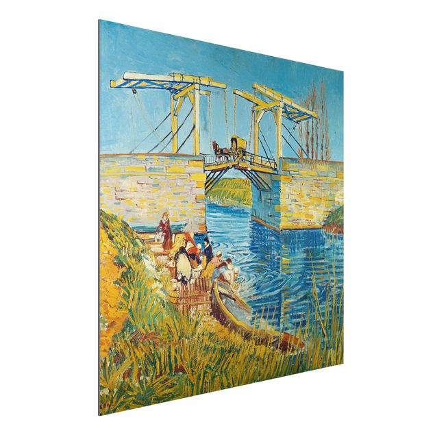 Impressionismus Bilder kaufen Vincent van Gogh - Zugbrücke in Arles
