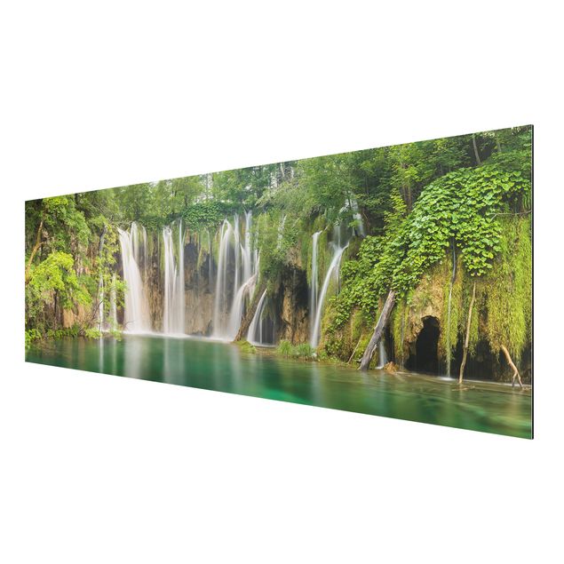 Wanddeko Esszimmer Wasserfall Plitvicer Seen