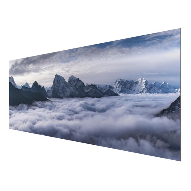 Wanddeko Flur Wolkenmeer im Himalaya