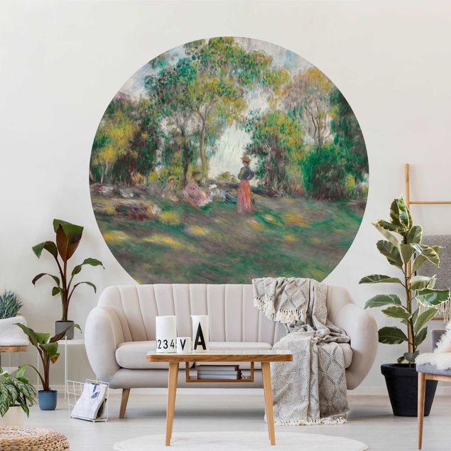 Wanddeko Wohnzimmer Auguste Renoir - Landschaft mit Figuren