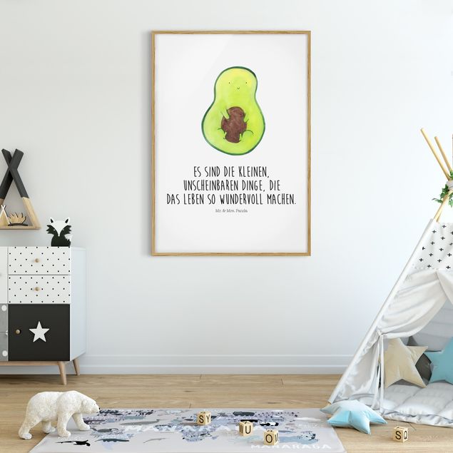 Wanddeko Schlafzimmer Mr. & Mrs. Panda - Avocado - Die kleinen Dinge